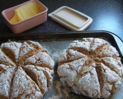 Wholegrain soda bread