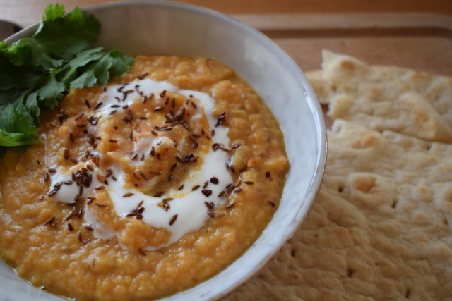 Lentil and carrot soup