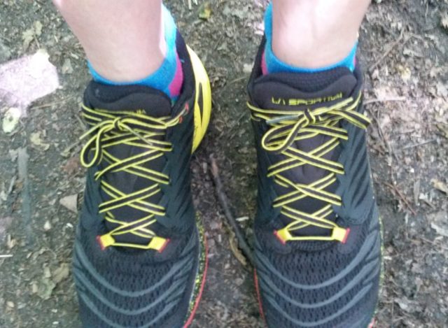 La Sportiva trail running shoes for my first ultra