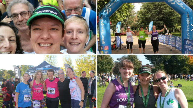 What running has taught me - Montage of group photos