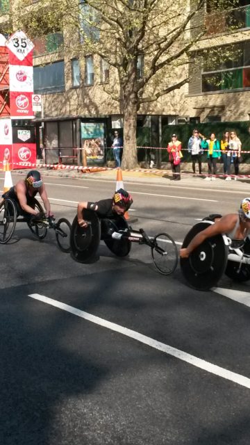 Elite Wheelchair Race