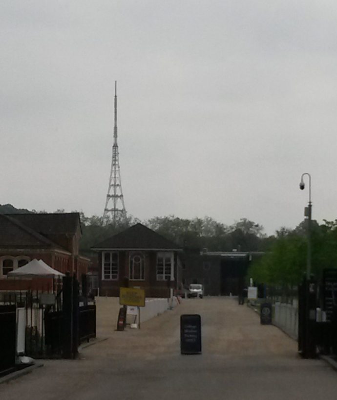 Entrance to Dulwich College for testing