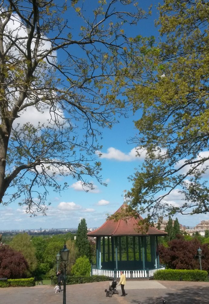 View from the Horniman Museum gardens